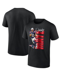 Drake Maye New England Patriots Celebration T-Shirt – Schwarz