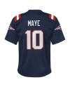 Drake Maye New England Patriots Nike Jugend-Spieler Trikot – Marineblau