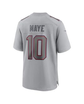 Drake Maye New England Patriots Nike Atmosphere Fashion Spieler Trikot – Grau