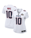 Drake Maye New England Patriots Nike Damen Super Bowl LX Patch Tundra Fashion Trikot – Weiß
