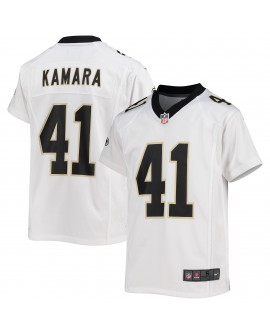 Alvin Kamara New Orleans Saints Nike Jugend-Spieler Trikot – Weiß