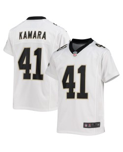 Alvin Kamara New Orleans Saints Nike Jugend-Spieler Trikot – Weiß