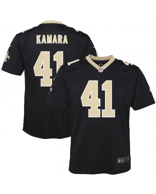 Alvin Kamara New Orleans Saints Nike Jugend-Spieler Trikot – Schwarz