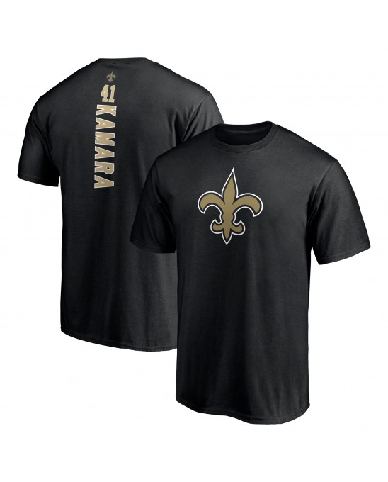 Alvin Kamara New Orleans Saints Spielmacher-T-Shirt – Schwarz