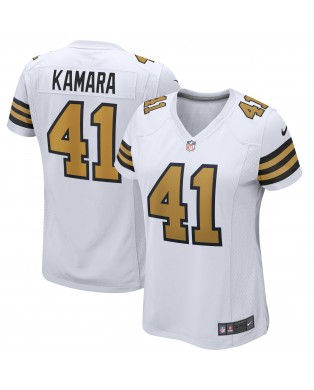 Alvin Kamara New Orleans Saints Nike AlternateSpiele-Trikot für Damen – Weiß