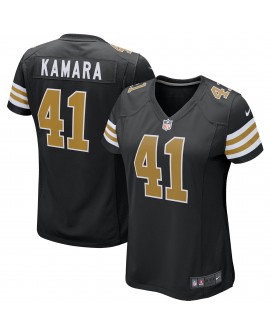 Alvin Kamara New Orleans Saints Nike Damen-Spielertrikot – Schwarz