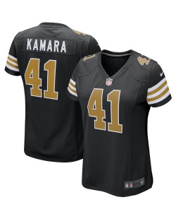 Alvin Kamara New Orleans Saints Nike Damen-Spielertrikot – Schwarz