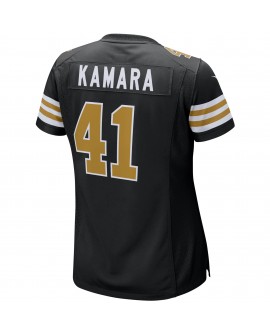 Alvin Kamara New Orleans Saints Nike Damen-Spielertrikot – Schwarz