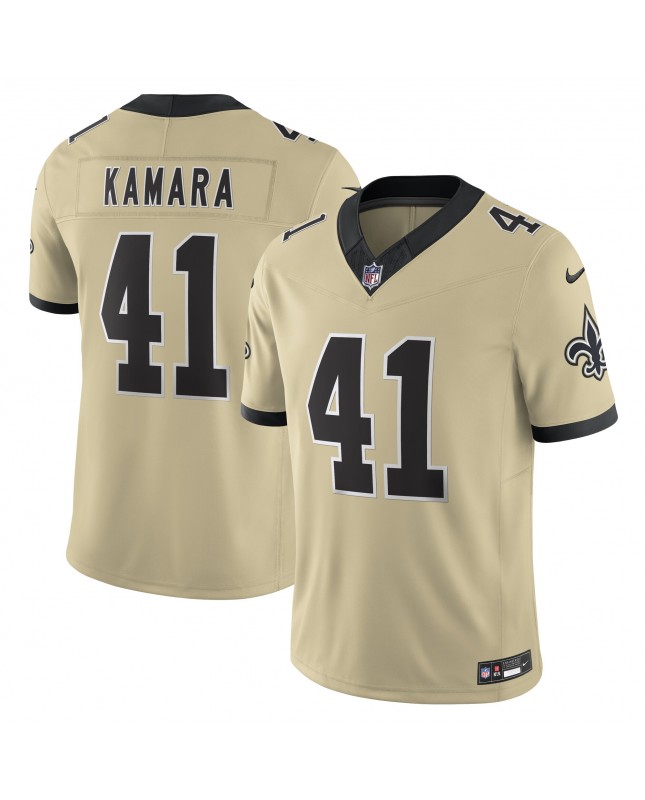 Alvin Kamara New Orleans Saints Nike Gameday Golds Alternate Vapor F.U.S.E. Limitiertes Trikot – Gold