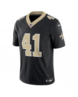 Alvin Kamara New Orleans Saints Nike Vapor F.U.S.E. Limitiertes Trikot – Schwarz