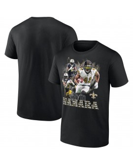 Alvin Kamara New Orleans Saints Notorious Grafik-T-Shirt – Schwarz