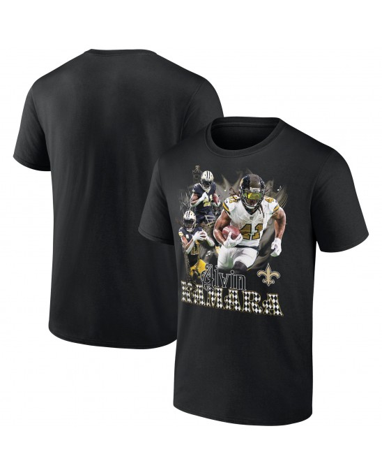 Alvin Kamara New Orleans Saints Notorious Grafik-T-Shirt – Schwarz