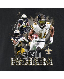 Alvin Kamara New Orleans Saints Notorious Grafik-T-Shirt – Schwarz