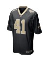 Alvin Kamara New Orleans Saints Nike Spieler Trikot – Schwarz