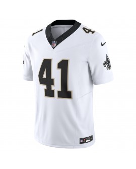 Alvin Kamara New Orleans Saints Nike Vapor F.U.S.E. Limitiertes Trikot – Weiß