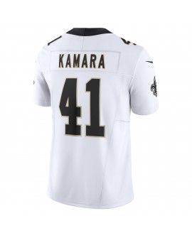 Alvin Kamara New Orleans Saints Nike Vapor F.U.S.E. Limitiertes Trikot – Weiß