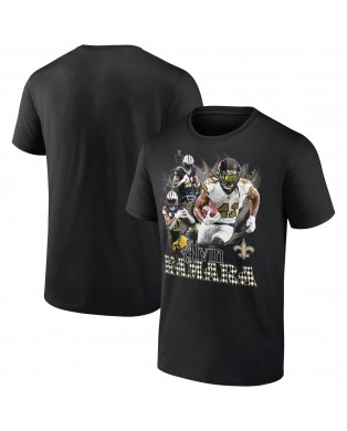 Alvin Kamara New Orleans Saints Notorious Grafik-T-Shirt – Schwarz
