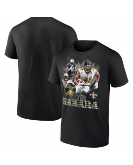 Alvin Kamara New Orleans Saints Notorious Grafik-T-Shirt – Schwarz