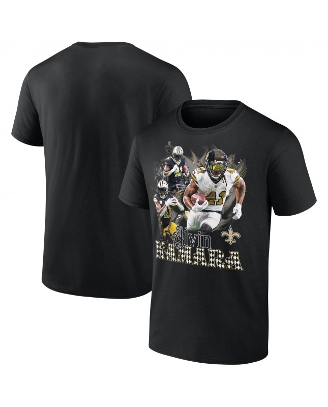 Alvin Kamara New Orleans Saints Notorious Grafik-T-Shirt – Schwarz