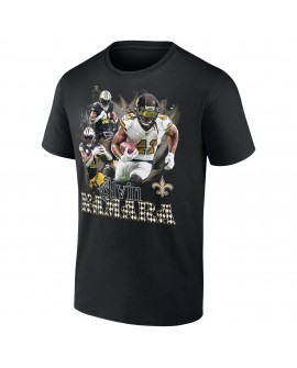 Alvin Kamara New Orleans Saints Notorious Grafik-T-Shirt – Schwarz