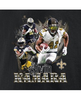Alvin Kamara New Orleans Saints Notorious Grafik-T-Shirt – Schwarz