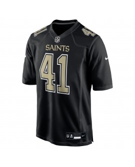 Alvin Kamara New Orleans Saints Nike Fashion Trikot – Carbon Black