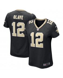 Chris Olave New Orleans Saints Nike Spiele-Trikot für Damen – Schwarz