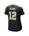 Chris Olave New Orleans Saints Nike Spiele-Trikot für Damen – Schwarz