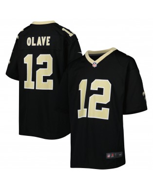 Chris Olave New Orleans Saints Nike Jugend-Spieler Trikot – Schwarz