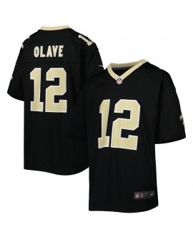 Chris Olave New Orleans Saints Nike Jugend-Spieler Trikot – Schwarz