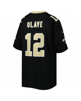 Chris Olave New Orleans Saints Nike Jugend-Spieler Trikot – Schwarz
