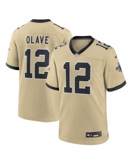 Chris Olave New Orleans Saints Nike Gameday Golds AlternateSpielertrikot – Gold