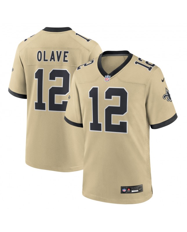 Chris Olave New Orleans Saints Nike Gameday Golds AlternateSpielertrikot – Gold