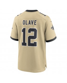 Chris Olave New Orleans Saints Nike Gameday Golds AlternateSpielertrikot – Gold