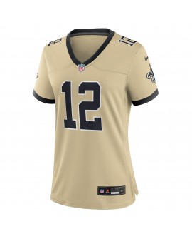 Chris Olave New Orleans Saints Nike Gameday Golds AlternateSpiele-Trikot für Damen – Gold
