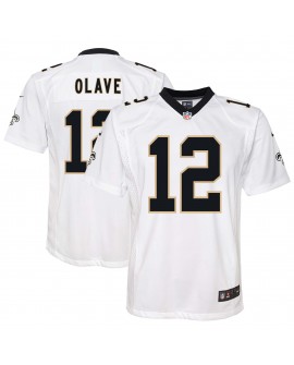 Chris Olave New Orleans Saints Nike Jugend-Spieler Trikot – Weiß