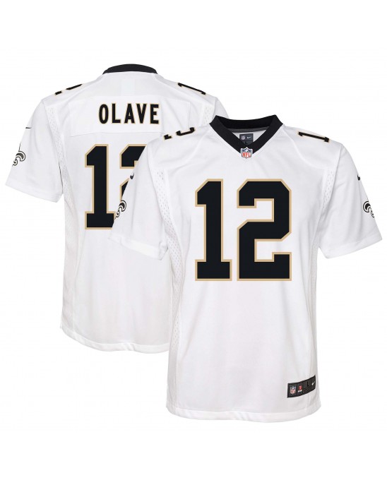 Chris Olave New Orleans Saints Nike Jugend-Spieler Trikot – Weiß