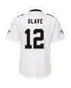 Chris Olave New Orleans Saints Nike Jugend-Spieler Trikot – Weiß