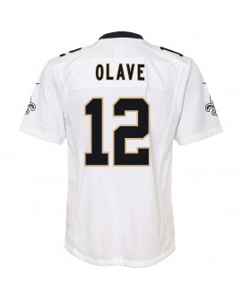 Chris Olave New Orleans Saints Nike Jugend-Spieler Trikot – Weiß