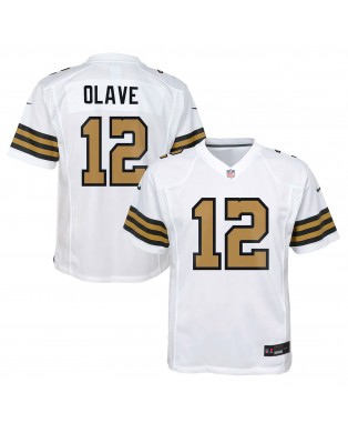 Chris Olave New Orleans Saints Nike Jugend-Spieler Trikot – Weiß