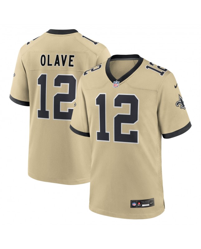 Chris Olave New Orleans Saints Nike Gameday Golds AlternateSpiele-Trikot für Jugendliche – Gold