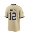 Chris Olave New Orleans Saints Nike Gameday Golds AlternateSpiele-Trikot für Jugendliche – Gold