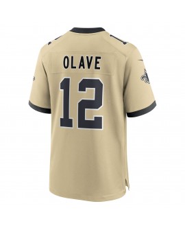 Chris Olave New Orleans Saints Nike Gameday Golds AlternateSpiele-Trikot für Jugendliche – Gold