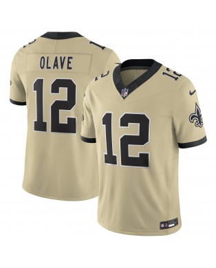 Chris Olave New Orleans Saints Nike Gameday Golds Alternate Vapor F.U.S.E. Limitiertes Trikot – Gold