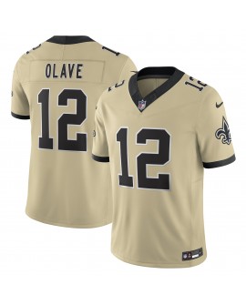 Chris Olave New Orleans Saints Nike Gameday Golds Alternate Vapor F.U.S.E. Limitiertes Trikot – Gold
