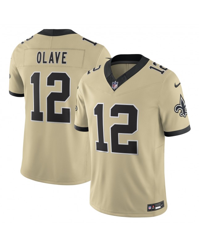 Chris Olave New Orleans Saints Nike Gameday Golds Alternate Vapor F.U.S.E. Limitiertes Trikot – Gold