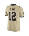 Chris Olave New Orleans Saints Nike Gameday Golds Alternate Vapor F.U.S.E. Limitiertes Trikot – Gold