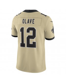 Chris Olave New Orleans Saints Nike Gameday Golds Alternate Vapor F.U.S.E. Limitiertes Trikot – Gold