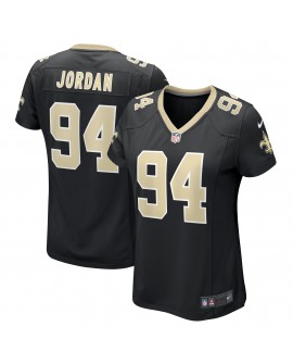 Cameron Jordan New Orleans Saints Nike Damen-Team-Spieler Trikot – Schwarz