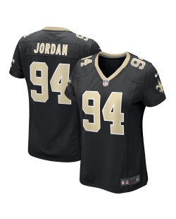 Cameron Jordan New Orleans Saints Nike Damen-Team-Spieler Trikot – Schwarz